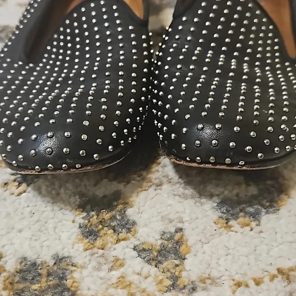 Coach Studded Leather Loafers - Picture 9 of 11